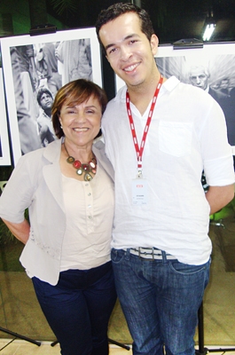 Do Sesi: Ana Maria Borges (agente de atividades culturais) e José Paulo de Souza (estagiário)